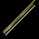 Прямая подсветка для телевизора Changhong 32″ JL.D32061330-032BS-M (2 планки по 618 мм, 6 LED, линза 15,5 мм, 3 В)