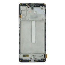 Дисплей для Samsung M526 Galaxy M52 (5G) (2021) з тачскріном в рамці (Black) (Original)