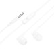 Наушники Hoco M121 3.5мм с микрофоном white