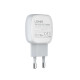 Сетевое зарядное устройство LDNIO A2313C USB-A+USB-C (18W · 3A) с кабелем Type-C – Lightning (White)