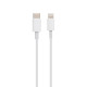 Кабель Onyx Type-C – Lightning (NO LOGO) (1 м · 1A) (White)