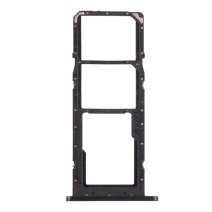 Тримач SIM-карти та карти пам’яті для Samsung A022 Galaxy A02 (2021) (2×SIM, карта пам’яті) (Black)