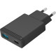 Сетевое зарядное устройство Proove Slender USB-A+USB-C (45W) (Black)