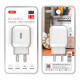 Сетевое зарядное устройство XO L37 USB-A (10W · 2.1A) (White)
