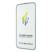 Защитное стекло Color Frame для Apple iPhone 14 Plus (Full Glue) (Blue)