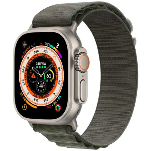 Ремешок для Apple Watch 42/44/45/49 мм Alpine Loop (Green)