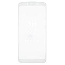 Защитное стекло PRIME для Xiaomi Redmi 6 (Full Glue) (0.3 мм, 4D) (White)