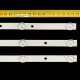 Прямая подсветка для телевизора Akai 40″ 21MN200I9N0100154803932 V1 (3 планки по 760 мм, 8 LED, линза 15,5 мм, 6 В)