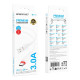 Кабель Borofone BX110 USB-A – Type-C (1 м · 15W · 3A) (White)