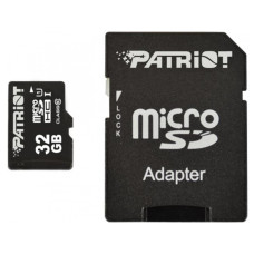 Карта памяти Patriot LX Series microSDHC 32GB + адаптер SD
