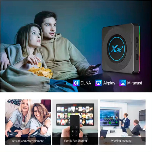 Приставка Android TV Amlogic BOX X96x4 Air (Black)
