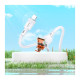 Кабель Hoco U131 2-в-1 USB-A+Type-C to Lightning (1.2 м) (White)