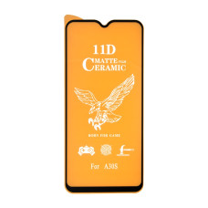 Защитная пленка Ceramic Matte для Samsung A307 Galaxy A30s (2019) (Full Glue) (Black)