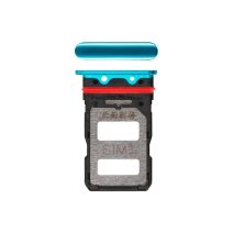 Держатель SIM-карты для Poco F2 Pro (версия на 2×SIM) (Neon blue)