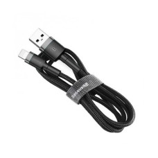 Кабель Baseus Cafule USB-A – Lightning (0.5 м · 20W · 2.4A) (CALKLF-AG1) (Black/Gray)