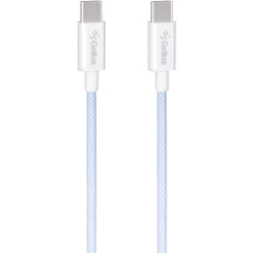 Кабель Gelius iCable Type-C to Type-C 60W 1.2м (GP-UCN010) light blue