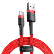Кабель Baseus Cafule USB-A – Type-C (2 м · 10W · 2A) (CATKLF-C09) (Red)