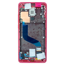 Дисплей для Xiaomi Mi 9T с тачскрином в рамке (Red) (Original)