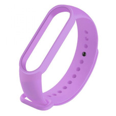 Ремешок для Xiaomi Mi Band 5 Silicone (Light Purple)