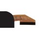 Сенсорное стекло для Teclast P80S (универсальное №518) (Размер 120x204 мм) 51 pin (Black) (Более закругленные углы без выреза под динамик) (version 3)