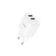 Сетевое зарядное устройство Hoco C141A 2xUSB-A (10.5W · 2.1A) (White)