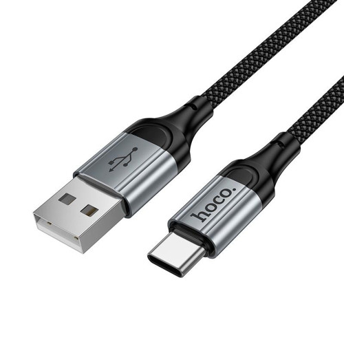 Кабель Hoco X121 USB-A – Type-C (1.5 м · 15W · 3A) (Black)