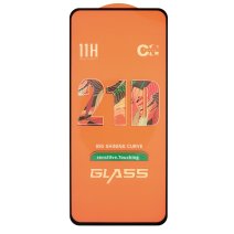 Захисне скло в тех упаковці для Vivo Y50 (4G) (Full Glue) (0.3 мм, 2.5D) (Black)