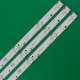 Прямая подсветка для телевизора Fusion 32″ 303WY315031 (3 планки по 593 мм, 8 LED, линза 15,5 мм, 3 В)