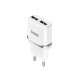 Сетевое зарядное устройство Hoco C12 2xUSB-A (12W · 2.4A) (White)