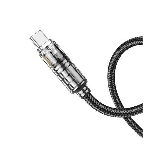 Кабель Hoco U122 Type-C – Type-C (1.2 м · 60W · 3A) (Black)