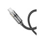 Кабель Hoco U122 Type-C – Type-C (1.2 м · 60W · 3A) (Black)