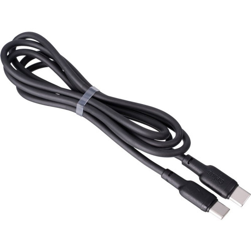 Кабель Gelius Full Silicon Type-C to Type-C 60W 1.2м (GP-UCN001CC) black