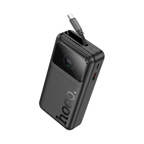 Повербанк Hoco Q41 22.5W+PD20W с кабелем Type-C (20000 mAh) (Black)