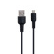 Кабель Borofone BX30 Silicone USB-A – Type-C (1 м · 15W · 3A) (Black)