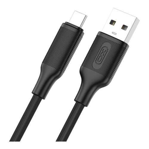 Кабель XO NB265 USB-A – Type-C (1 м · 15W · 3A) (Black)