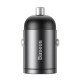 Автомобільний зарядний пристрій Baseus Tiny Star Mini USB-C (30W · 3A) (Gray)