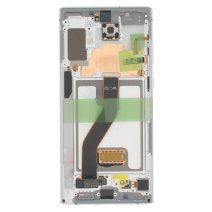 Дисплей для Samsung N975 Galaxy Note 10 Plus з тачскріном в рамці (White) (Original)