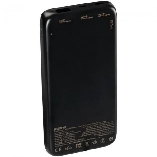 Повербанк Remax RPP-133 Mirror Wireless (10000 mAh) (Black)