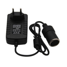 Сетевое зарядное устройство 220V to АЗУ 12V (2A) (Black)