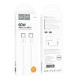 Кабель Hoco X104 Type-C – Type-C (2 м · 60W · 3A) (White)