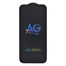 Защитное стекло Matte для Apple iPhone 15 Pro Max (Full Glue) (0.3 мм, 2.5D) (Black)