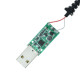 Кабель для роутера DC 5.5×2.5 мм – DC 5.5×2.5 мм (0.5 м · 0.5A) (Black)