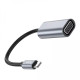 Переходник Hoco UA21 Type-C – VGA (Metal Gray)