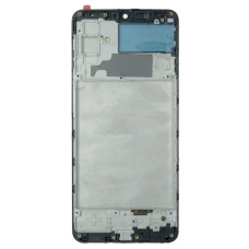 Дисплей для Samsung M325 Galaxy M32 (2021) з тачскріном в рамці (Black) (OLED) (Big size)