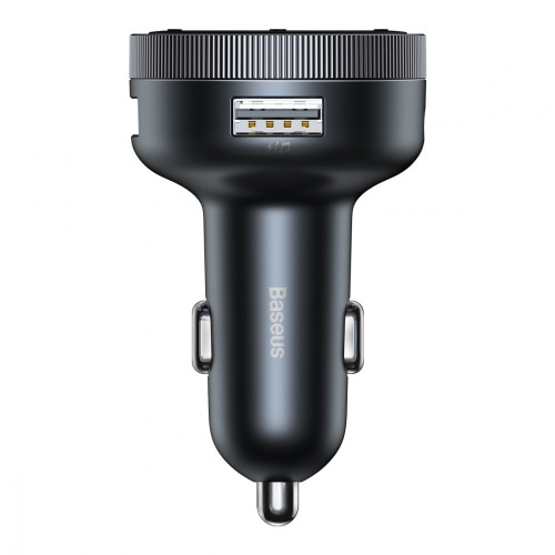 FM-модулятор Baseus Enjoy Bluetooth USB-A (17W · 3.4A) (Black)