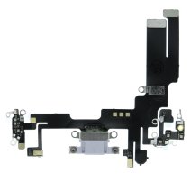 Шлейф для Apple iPhone 14 с разъемом зарядки (Purple)