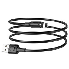 Кабель Borofone BX41 Magnetic USB-A – Lightning (1 м · 12W · 2.4A) (Black)