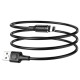 Кабель Borofone BX41 Magnetic USB-A – Lightning (1 м · 12W · 2.4A) (Black)