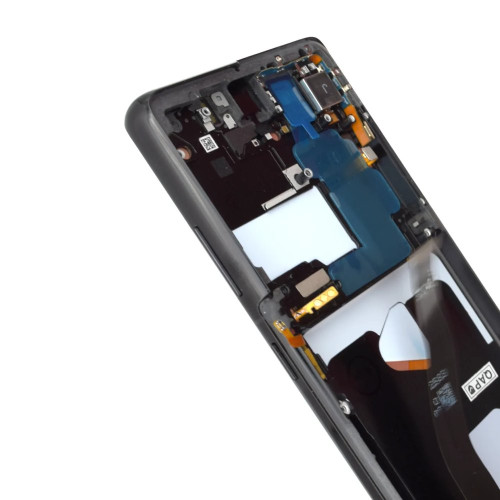 Дисплей для Samsung G998 Galaxy S21 Ultra (5G) з тачскріном в рамці (Black) (Original Assembled)