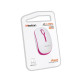 Мишка бездротова MeeTion MT-R547 (1600 DPI) (White/Red)